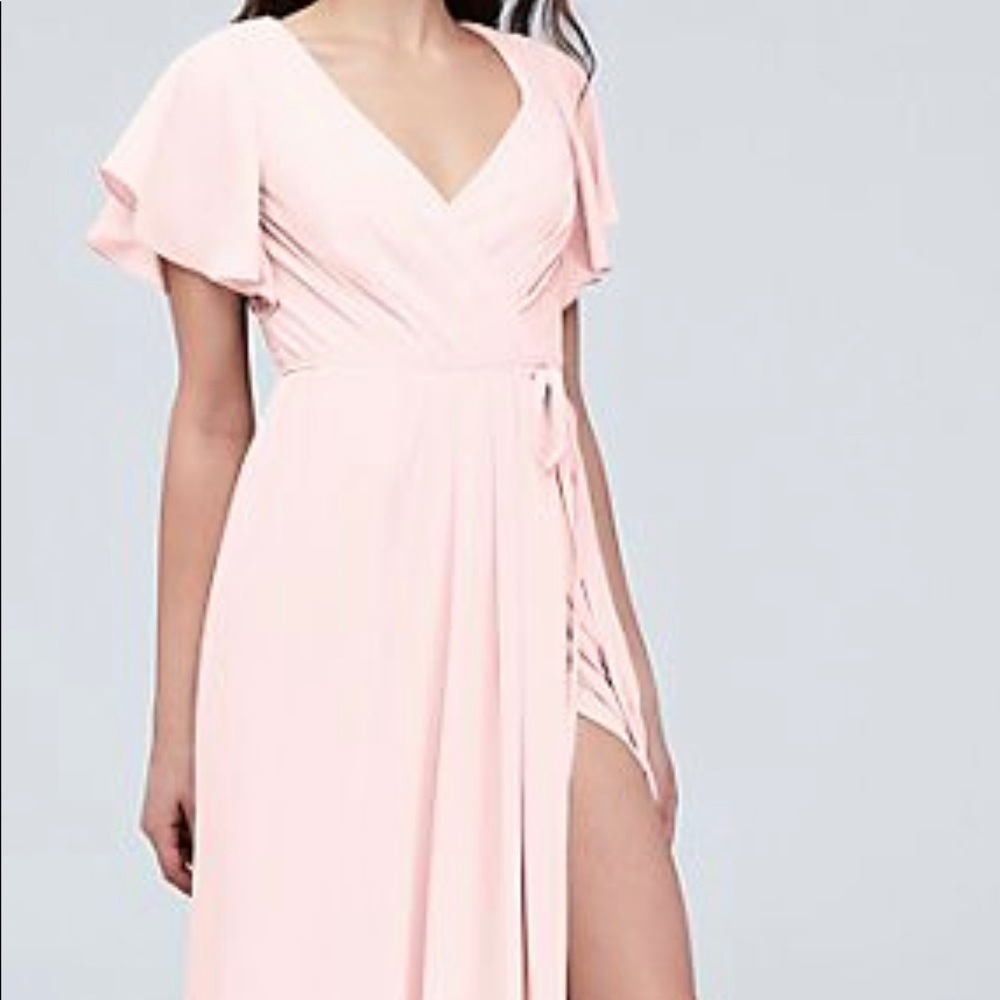 David’s bridal Petal bridesmaids dress